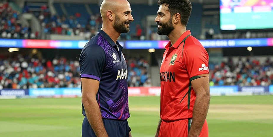 আবুধাবির শেষ সেশন: কাগজের ২১৪ রান আর নীরবতার স্কোরলাইন